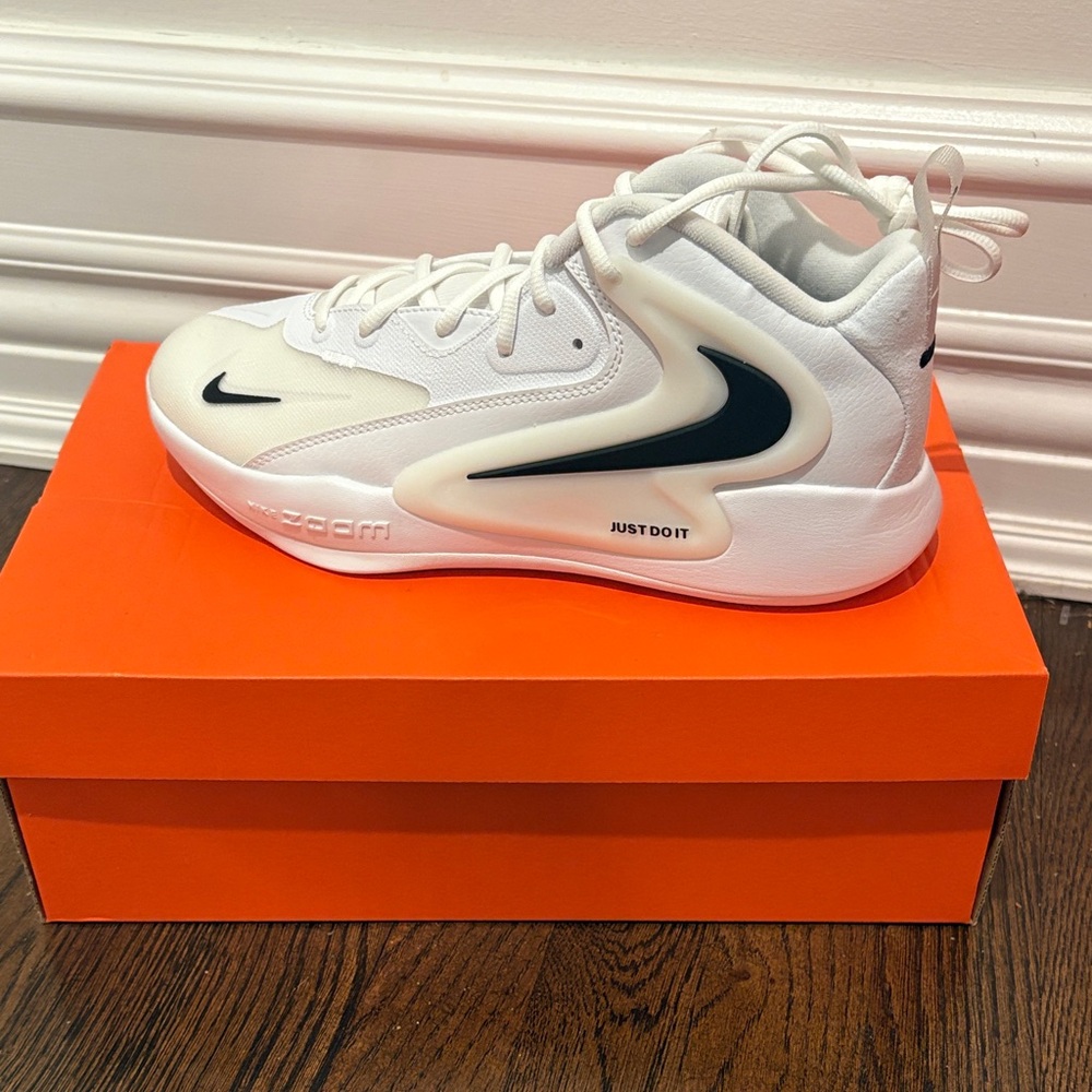 Nike White and Black Athletic Shoes